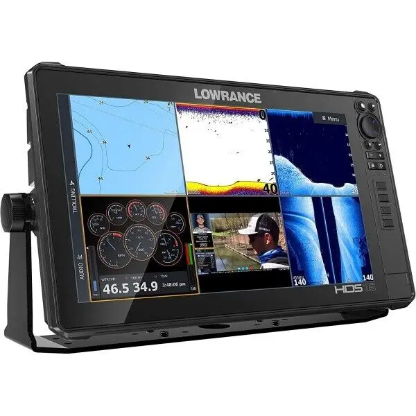 Лучший новый Lowrances HDS 16 LIVE Marine Chartplotterr с Искателем рыбы 3 в 1