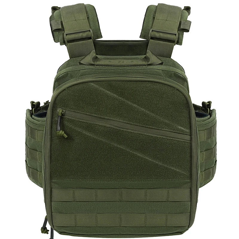 Quick Release Tactical Plate Carrier 1000D Nylon Multi-function Molle Hiking Protective Combat Tactical Vest