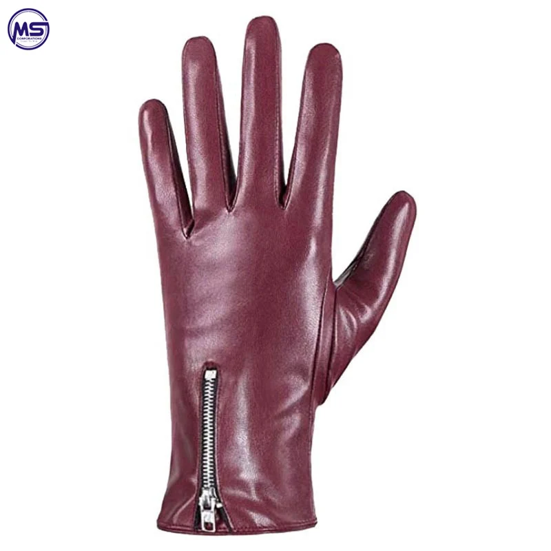 Высококачественное покрывало на весь палец дизайн лучшее качество 2023 кожа мужские Модные кожаные перчатки Оптом