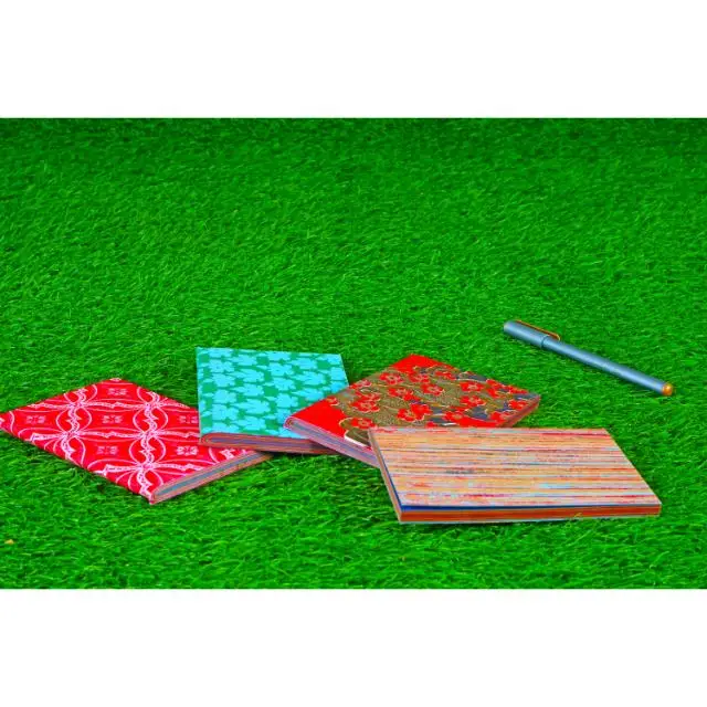 Design Handmade Deckle Paper wellness journal grimoire custom printed notebook From Indian Manufacture