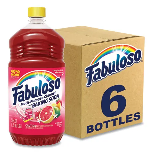 Fabuloso Multi-Purpose Cleaner 2x Concentrated, Lavender - 56 fl oz (Pack of 6) for sale