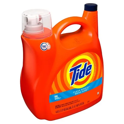 Tide Detergent Simply Clean and Fresh Liquid Laundry Detergent Refreshing Breeze Tide Liquid Detergents Available