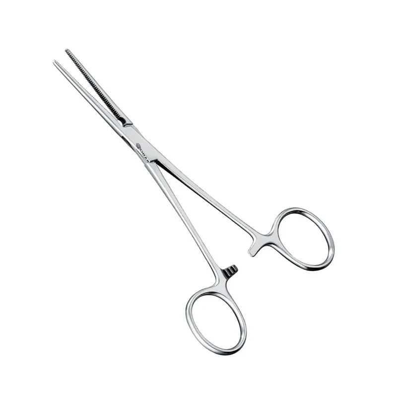 Щипцы с микроартериями прямые и изогнутые наконечники 6 дюймов инструменты из нержавеющей стали щипцы тонким узором