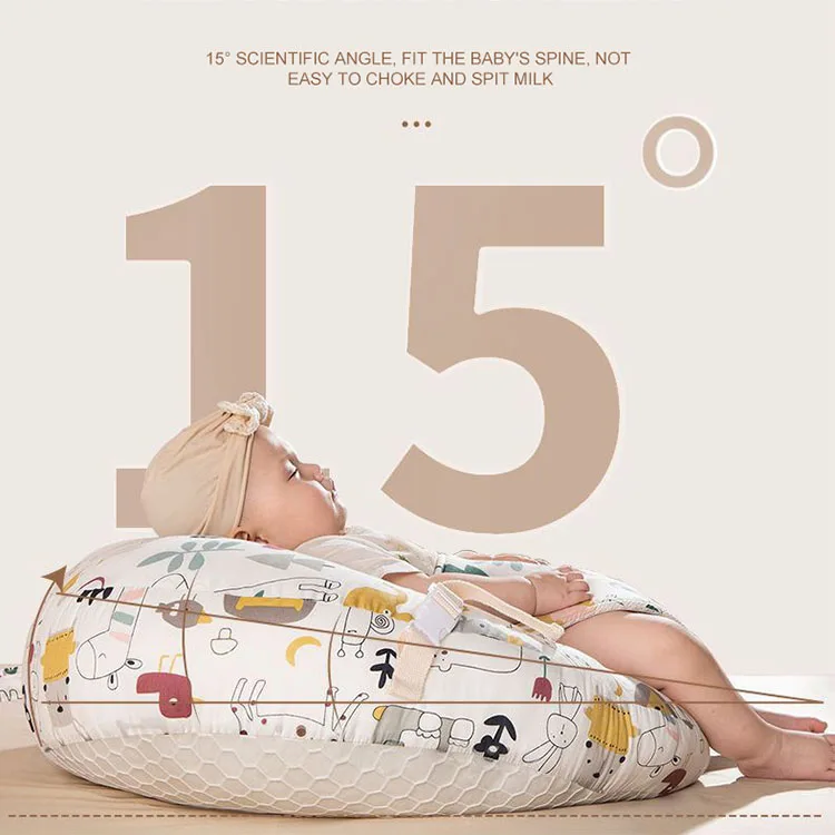 Breastfeeding Pillow, Multifunctional Baby Feeding Support Nursing Pillow for Tummy Time Perfect for Bonding with Baby