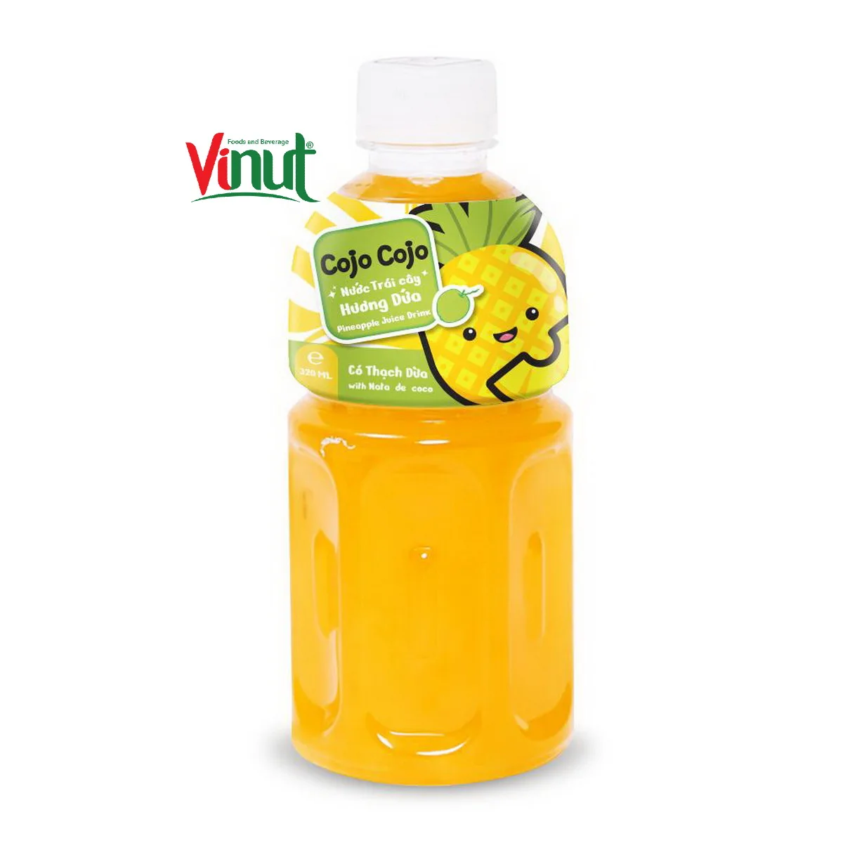 320 мл Cojo ананас сок напиток с Nata De Coco вкусный и жевательный NFC