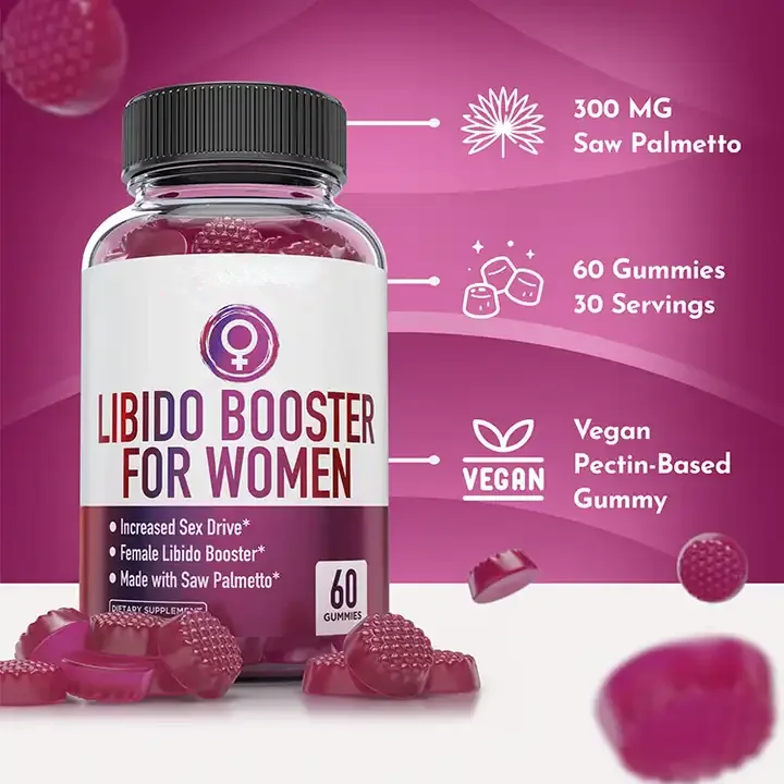 Dr Formulas Libido Support libido Booster Gummies for Women with Horny Goat Weed Extract with Maca Epimedium Icariin