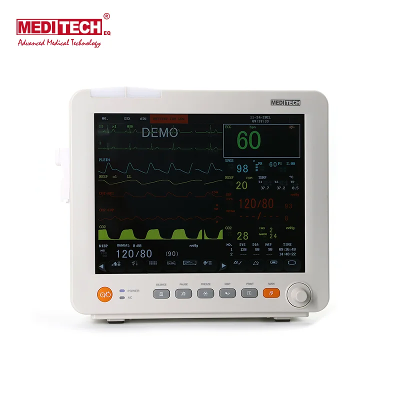Meditech 12 inch touch screen modular patient monitor For ICU