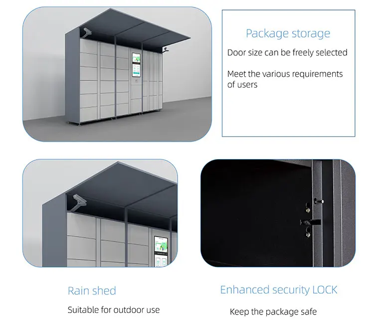 Logistics Software Support Smart Parcel Lockers for Express Company