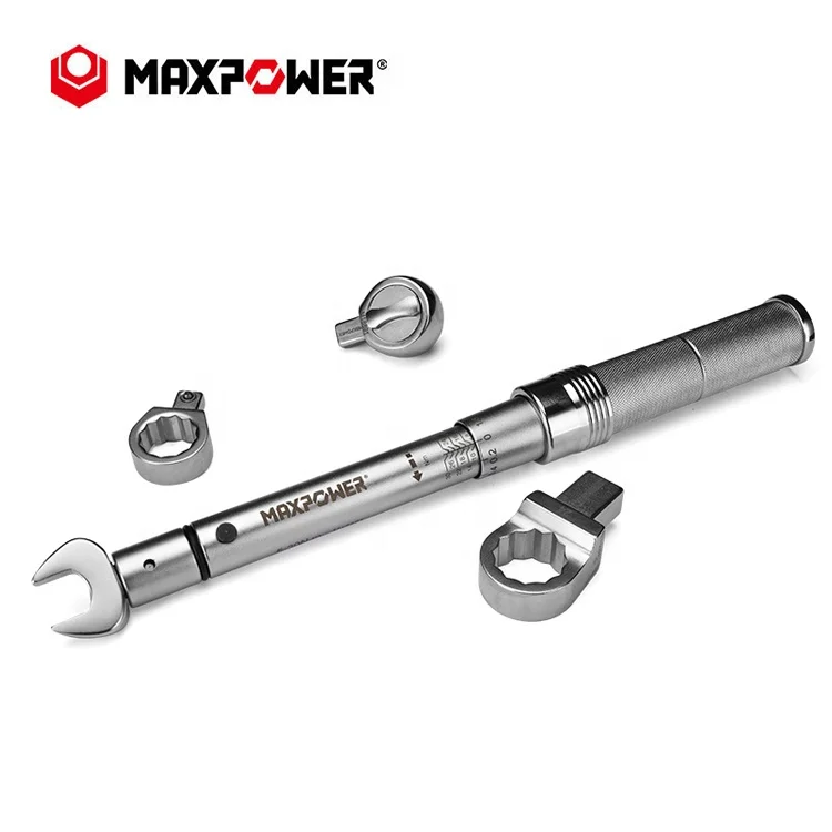 Регулируемый сменный динамометрический ключ MAXPOWER с приводом sae 3/8 дюйма и квадратным интерфейсом