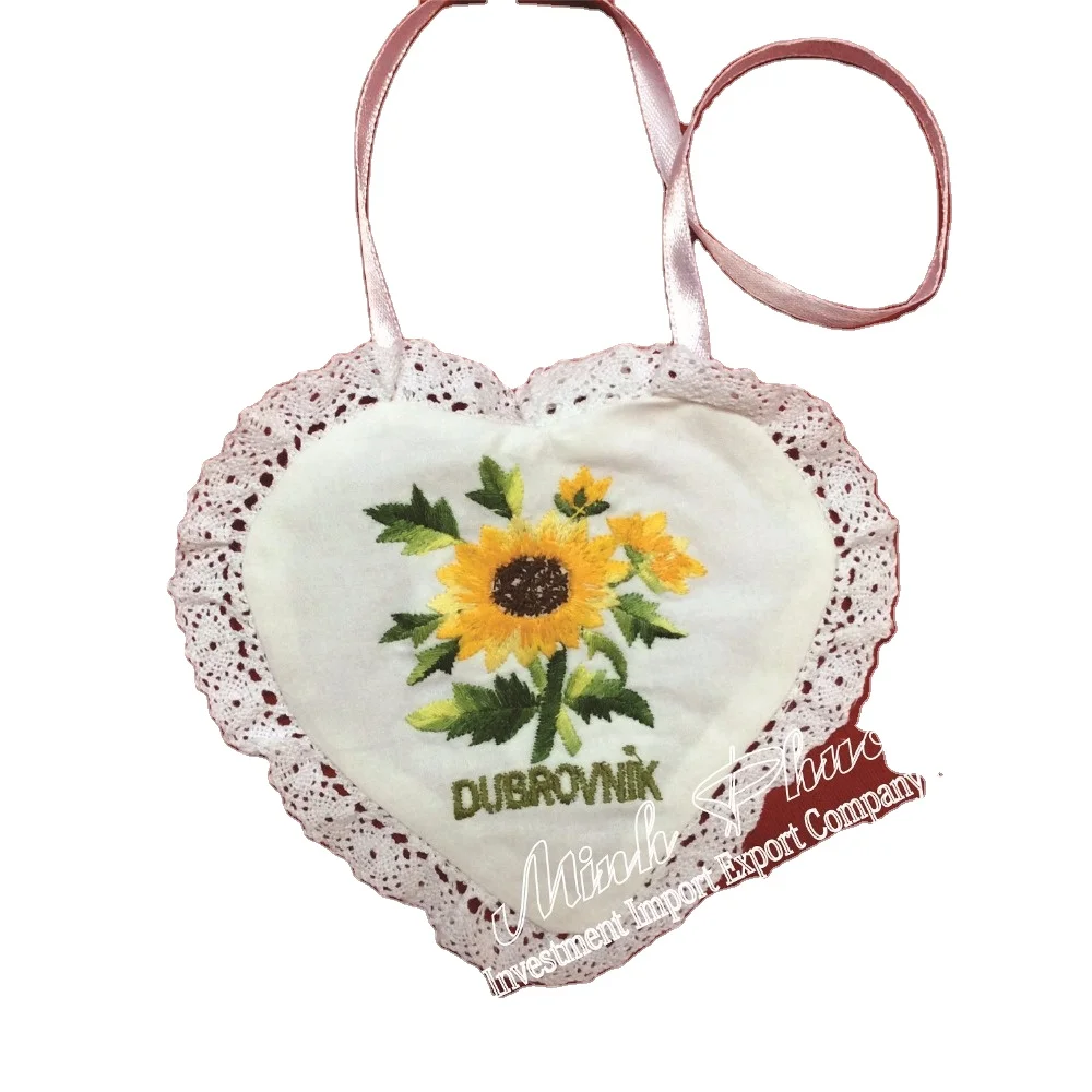 Wholesale Vietnam Beautiful Lavender Sachet Embroidery Crafts from Vietnam Best Supplier Contact us for Best Price