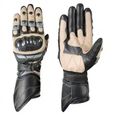 High quality custom motorbike leather gloves motor cross motorbike cycling waterproof gloves for motorcyclist