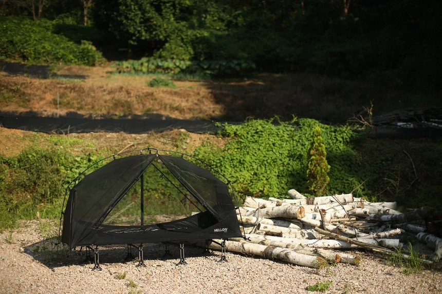 HELLOS coat tent New Arrival Hot Selling Korean 1person waterproof Outdoor tent Outdoor product outdoor camping gear