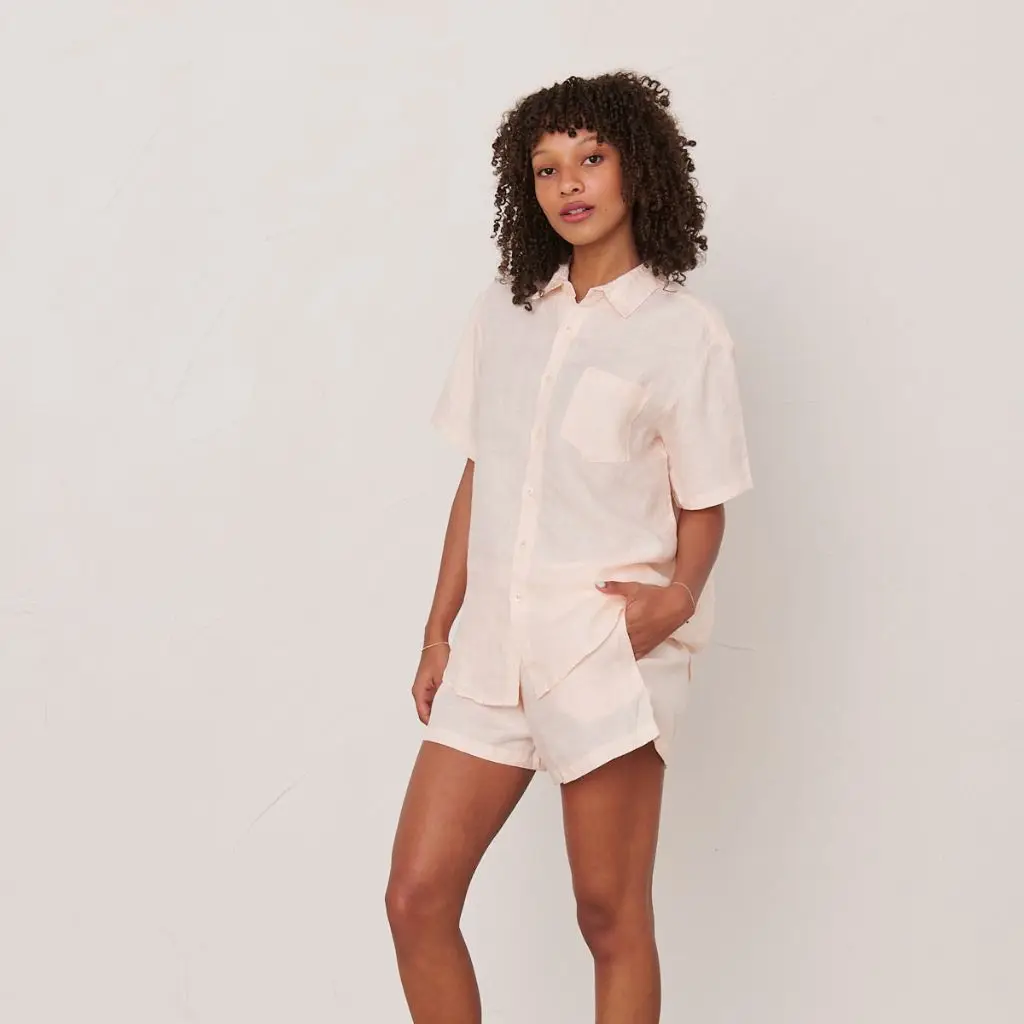 Breathable Slub Roll Dyed Pure Linen Fabric Solid Color Yarn Dyed Garments Shirts Curtains Industries