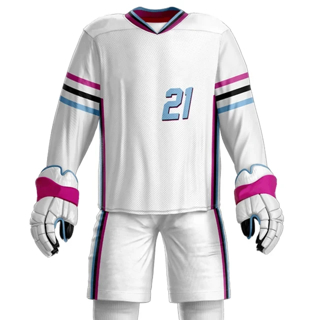 Professional production sublimation printed ice hockey jerseys ice hockey jersey custom team men ice hockey uniforms