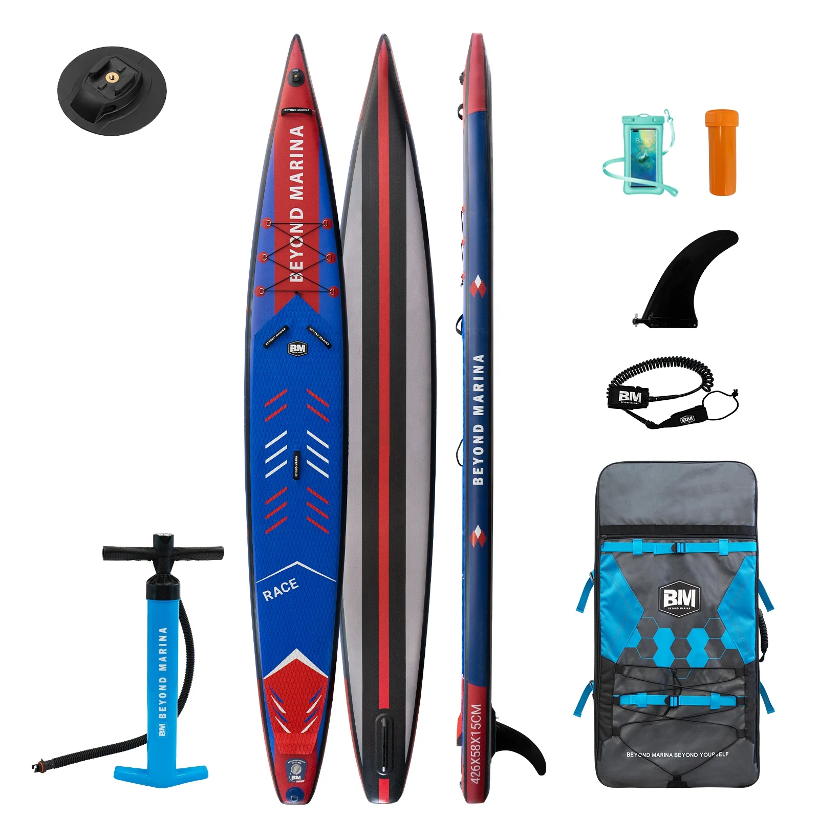 Racing Inflatable Stand Up Paddle Board Inflatable Sup Board for Professional Paddlers