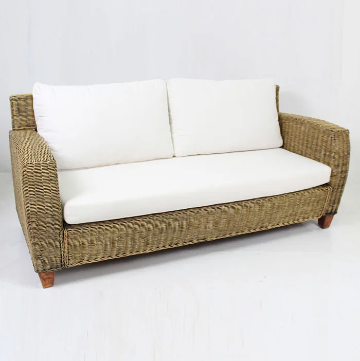 Chali Wooden Knock Down Sofa 3 Seater