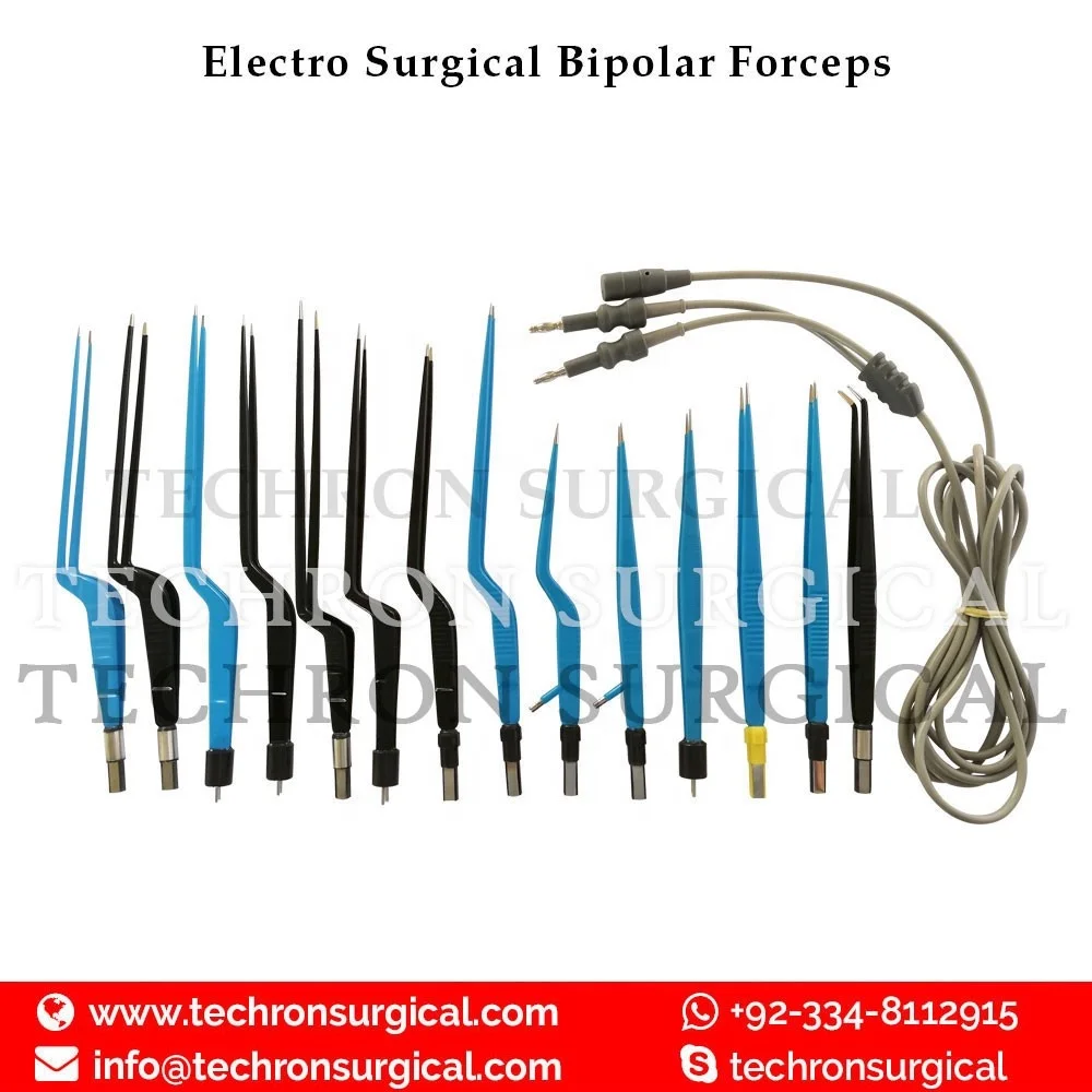 Electrosurgical Metzenbaum Bipolar Scissors Curved