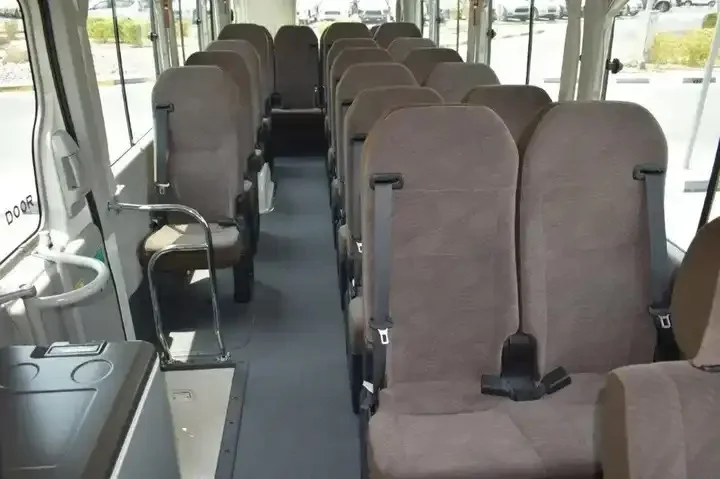 Best Selling City Bus Coaster High Roof Diesel 22 Seater Passenger LHD Brand New Made in Japan