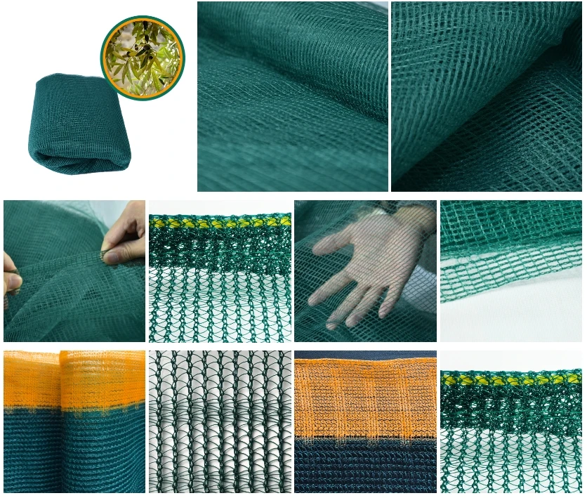 Green Olive Harvest Net Protecting from Fruit Falling Nets plastic olive collect net
