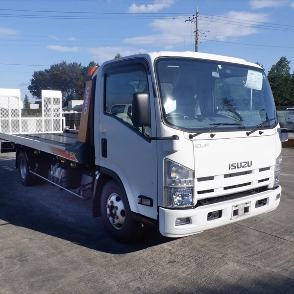 Used Japan ISUZU ELF Good Condition Loader Truck