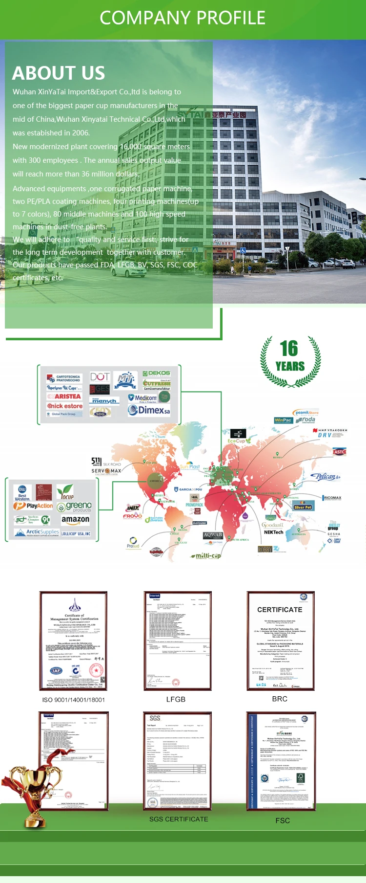 PE/PLA coated white/craft paper cup fan & bottom paper for making 100% biodegradable paper cups raw material