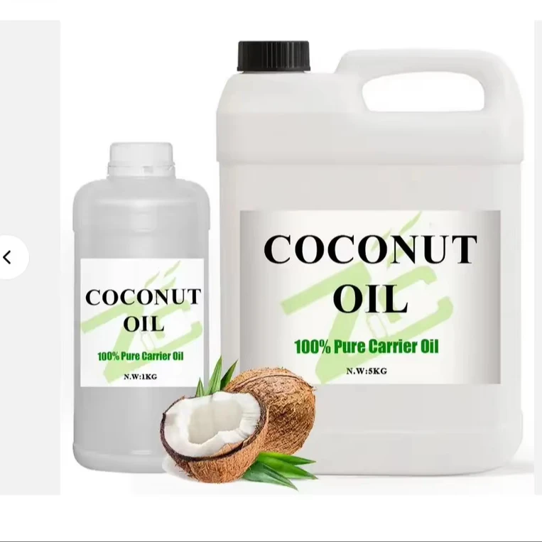 Pure Virgin Unrefined Coconut Oil 100% Coconut Virgin Oil/ Bulk fractionated coconut oil