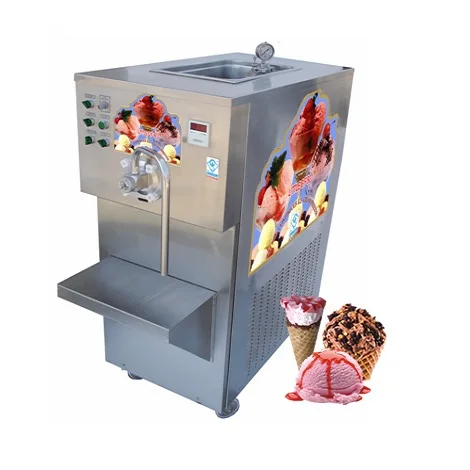 Factory Price ( Little CF-100 ) Small Continuous Ice Cream Freezer With Air Cooled Condenser Buy From Indian Manufacturer