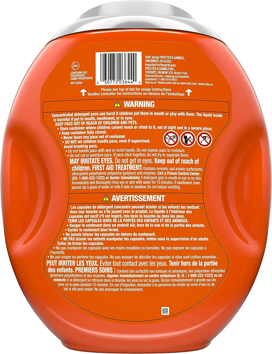 100% Original Ti-de Hygienic Clean-Heavy 10x Duty PODS Laundry Detergent Pacs 63 ct Available for Wholesale Buyers