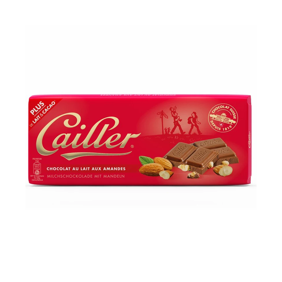 Nestle Cailler chocolate Candy bars 24 packaging Confectionaries