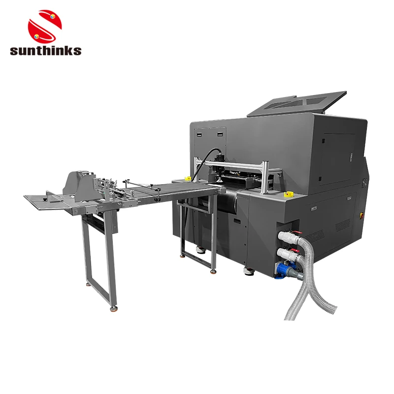 Sunthinks One Pass UV Printer Printing Plastic Bag Pvc Card Printer Inkjet Single Pass UV Printer 2023