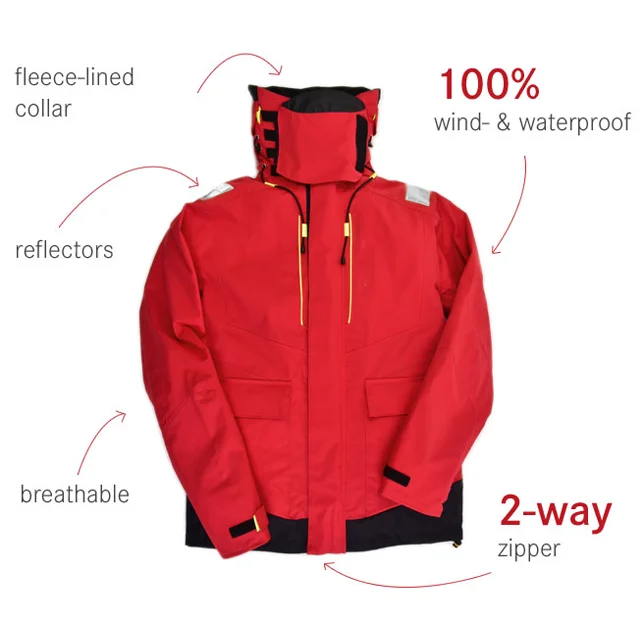 Мужская водонепроницаемая ветрозащитная дышащая куртка из парусины морской дождевик с капюшоном