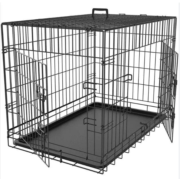 L XL XXL Metal Crate Pet Cages Carriers Dog Kennels Pet Cages Wire Dog Cages for Pet