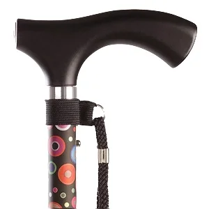 Nylon walking stick cane wrist strap