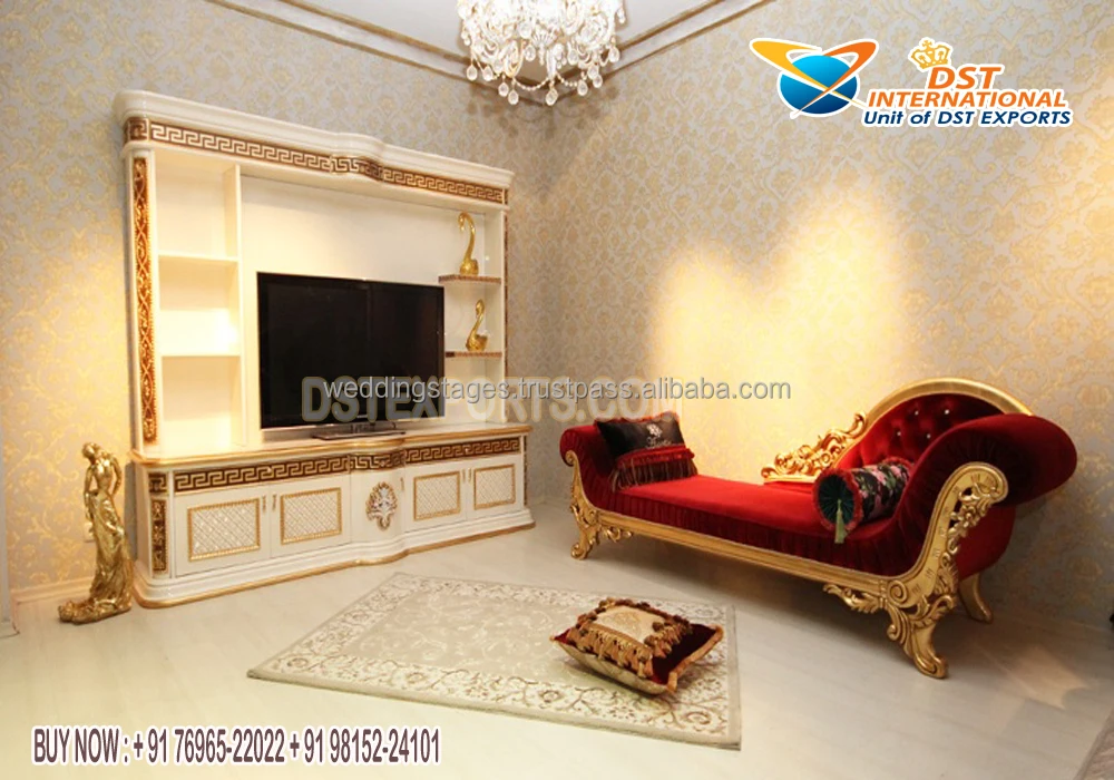 Italian TV Wall Unit With Cabinet Classic Hand Carved TV Units for Home Furniture Luxury Designer Tv Cabinets for Home