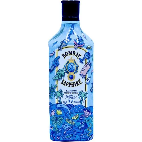 Bombay Sapphire Bramble Gin 700 мл спирт премиум-класса на основе можжевельника и кукурузы упакованный в бутылку для продажи
