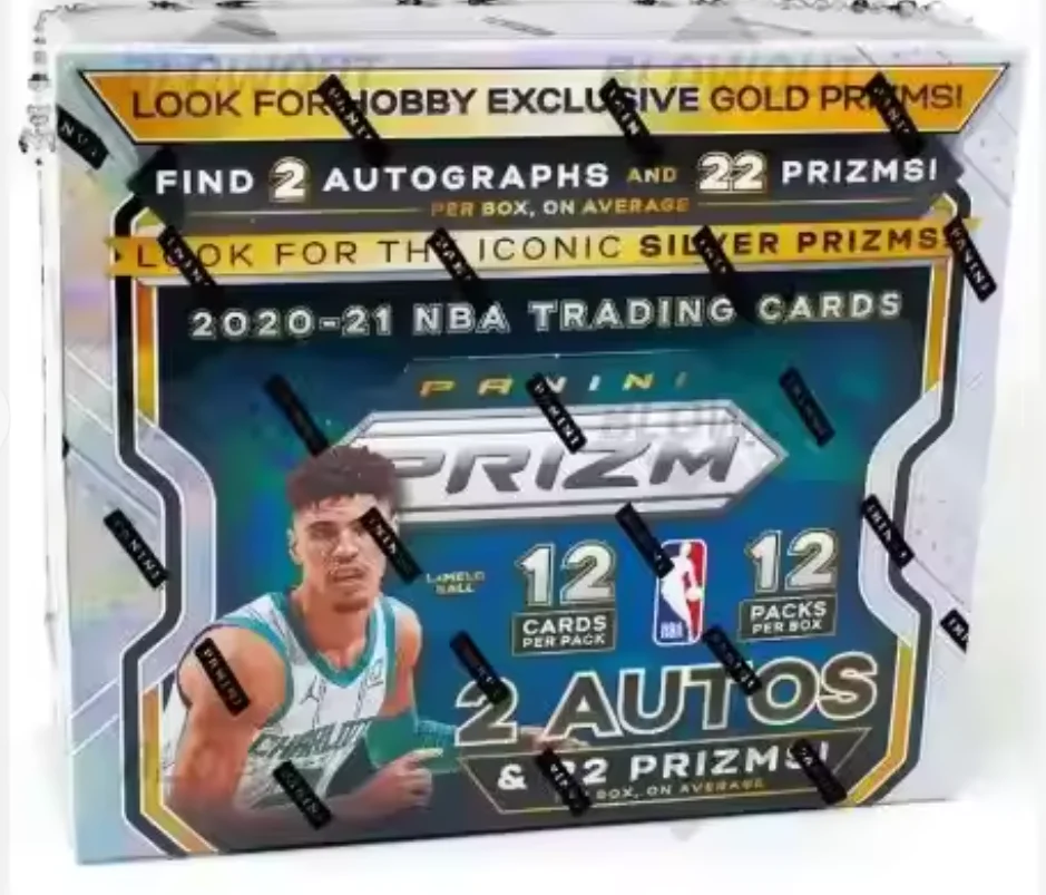 Top Sales 2020-21 Panini Priz-ms Basketball Hobby Box 144 Cards With Warranty