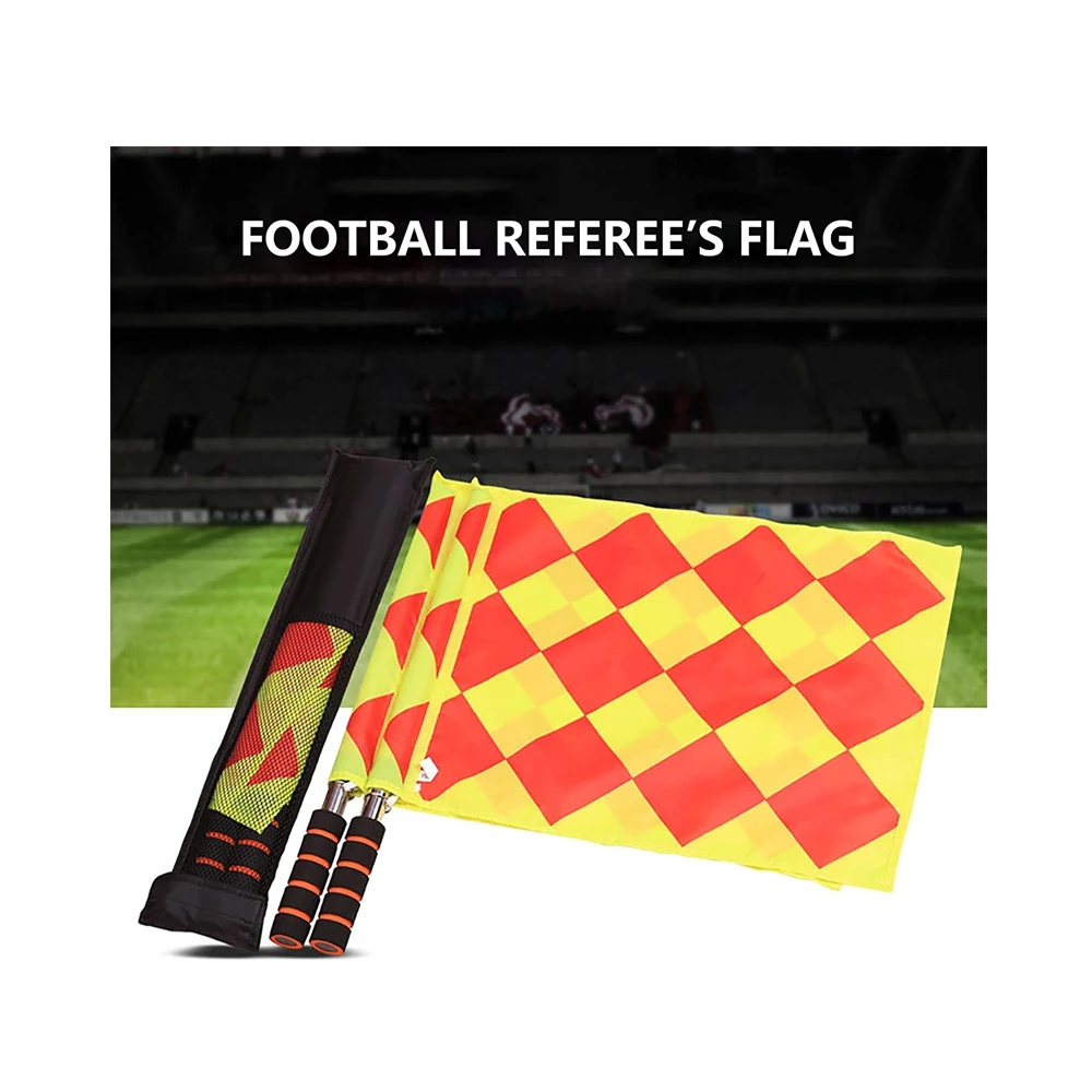 Top Sale  Wholesale Factory Supply Linesman Sports Flag Available In Orange & Yellow Colour For Exporting