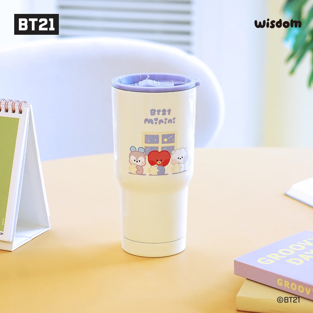 BT21 minini stainless tumbler Delivery from Korea on the fastest way High Quality and Hot Selling Best Price and Good Product