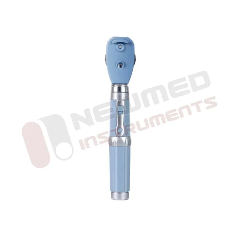 Светодиодный профессиональный медицинский набор для ухода за глазами с 5 различными апертурами портативный прямой офтальмоскоп