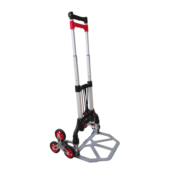 6 wheels Stair Climbing foldable hand trolley