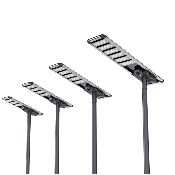 200W SMD Chip LED Integrated Outdoor Solar Street Light IP65 Aluminum Body DC Power Supply for Road Garden Use ROHS Certified