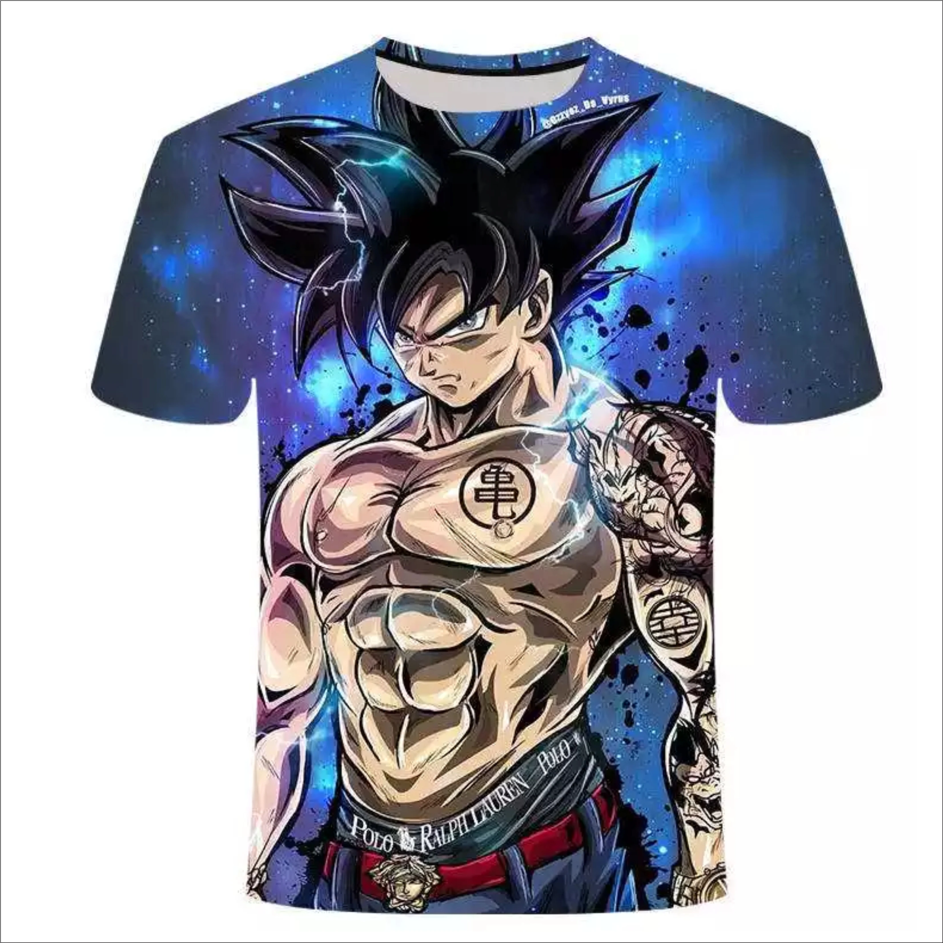 Custom Sublimation print on demand men polyester t shirt dropshipping