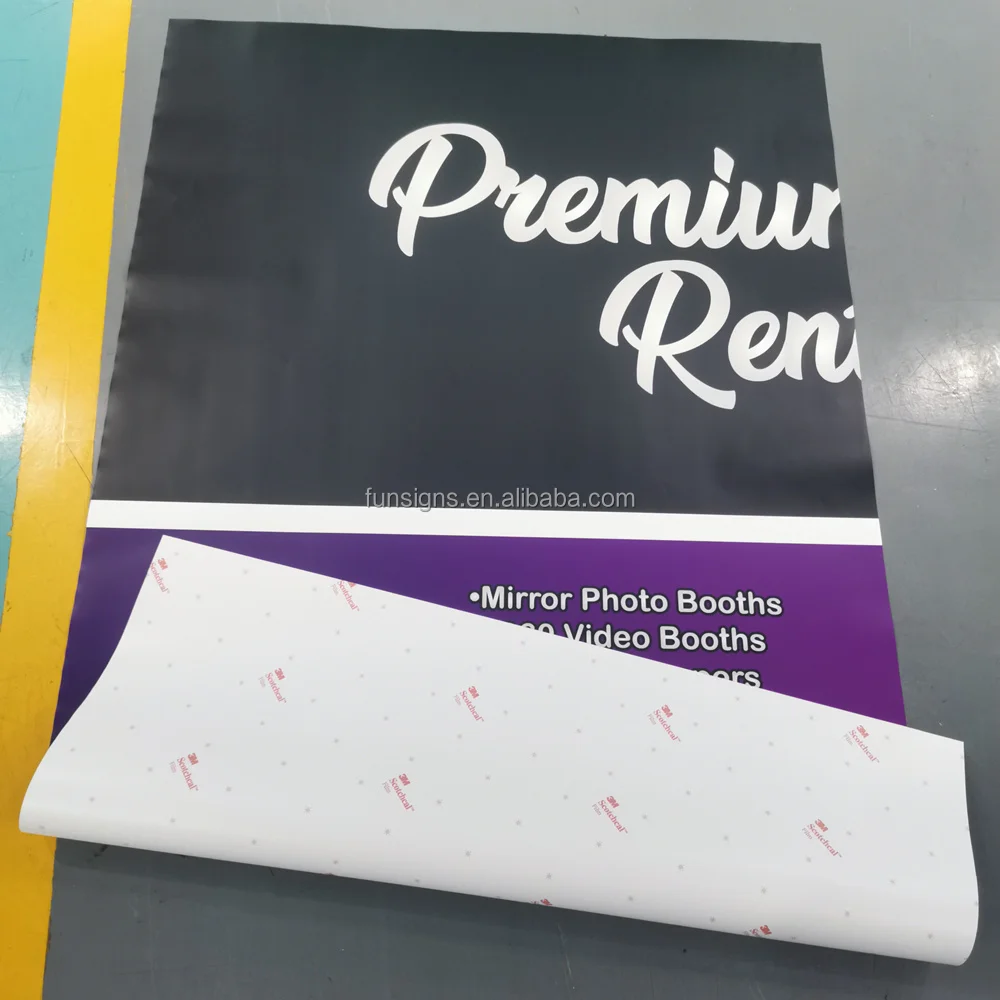 Custom Indoor Outdoor Large Wall Stickers Digital Printing Vinyl Sticker