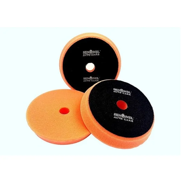 Autocare Polishing Accessories OEM Logo Pack Bundle Carton Packaging Yellow 5 inch Medium Foam Pad From Singapore Manufacturer