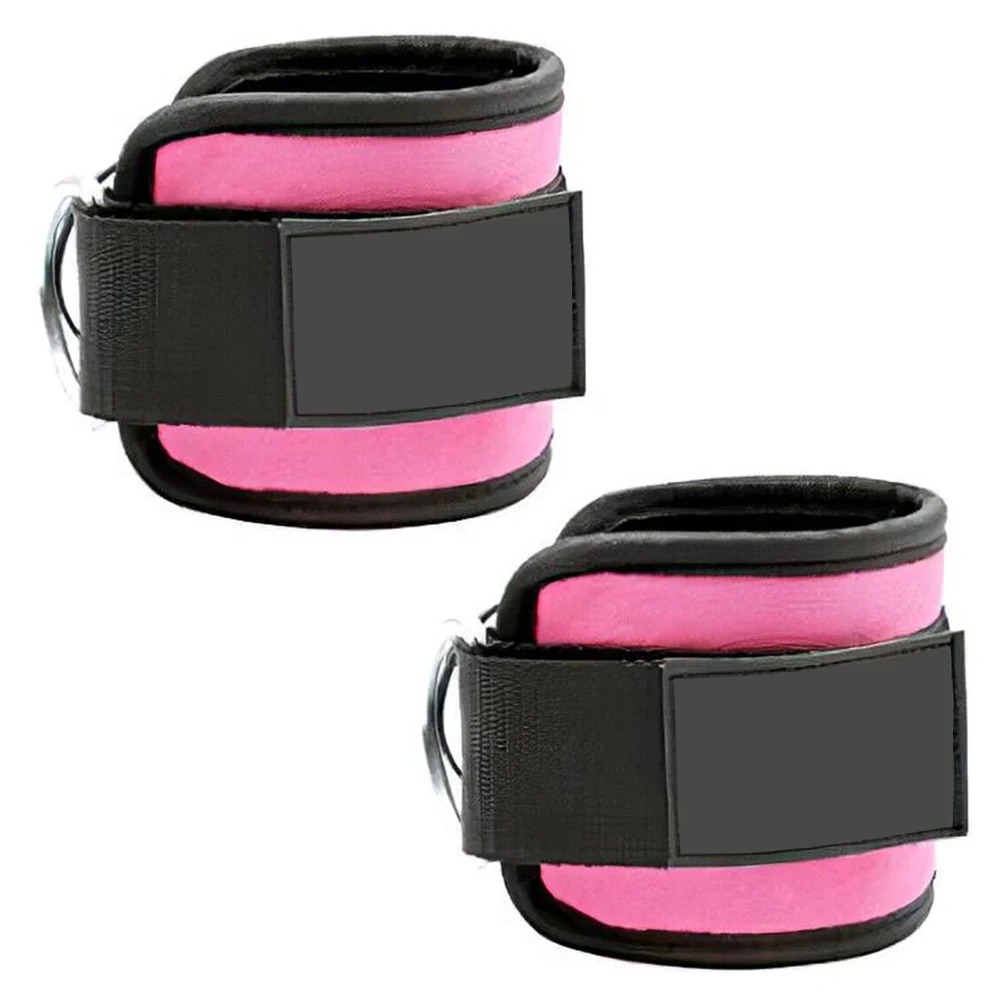 Cheap Sports Adjustable Elastic Weightlifting Fitness Ankle Wraps Training Weightlifting Ankle Support Straps