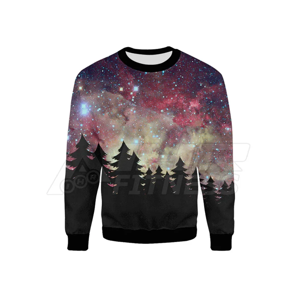 Design Your Own Logo Best Selling Men Sublimation Sweatshirts Quick Dry Breathable Sublimation Sweatshirts