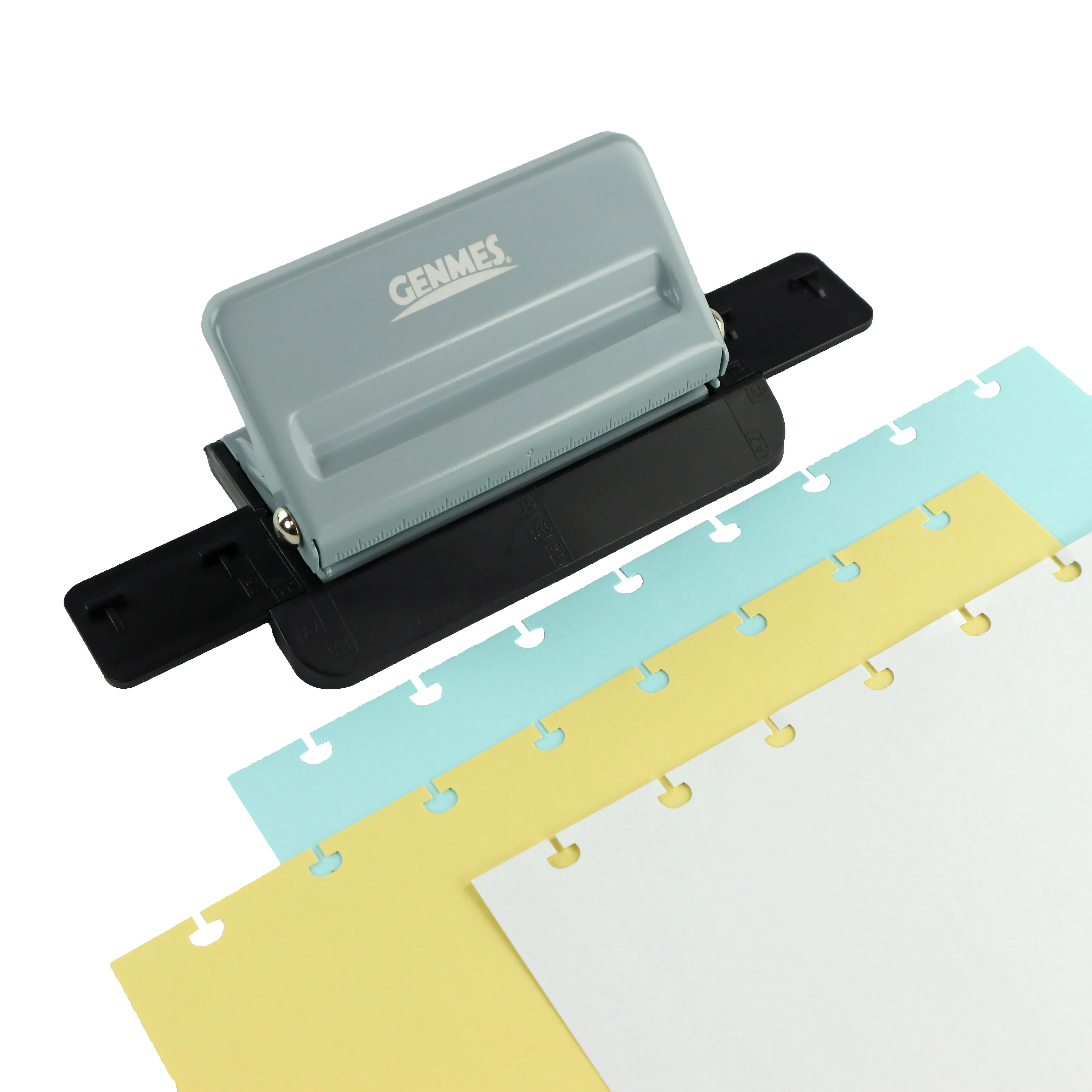 Mini Style Factory Made Good Quality Mushroom Paper Hole Punch 4 Hole Punch Machine 9924