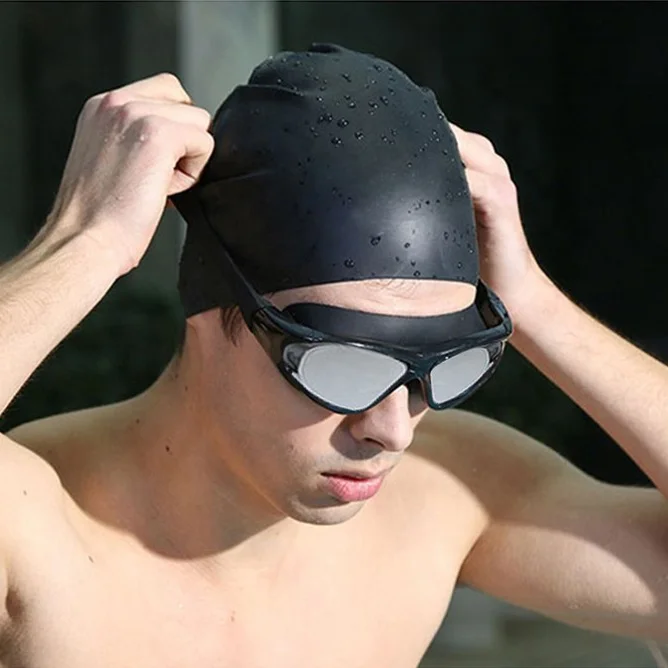 Оптовая продажа с завода, противотуманные очки для плавания, регулируемые очки для плавания из поликарбоната, противотуманные очки для взрослых