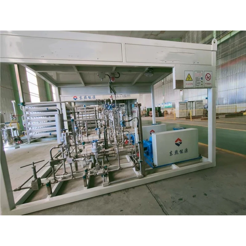 China Wholesale Low Price Cryogenic Stainless Steel Liquid Oxygen, Nitrogen Filling Centrifugal Pump Skid-Mounted