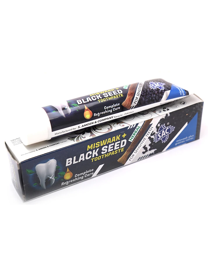 herbal Black Seed with Miswak Tooth Paste - 125gm - SAC